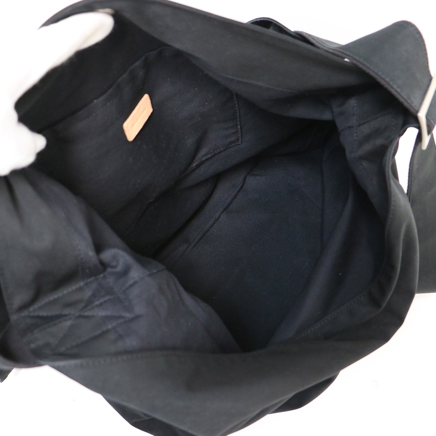 フラップ ショルダー ビッグ バッグ / flap shoulder big bag