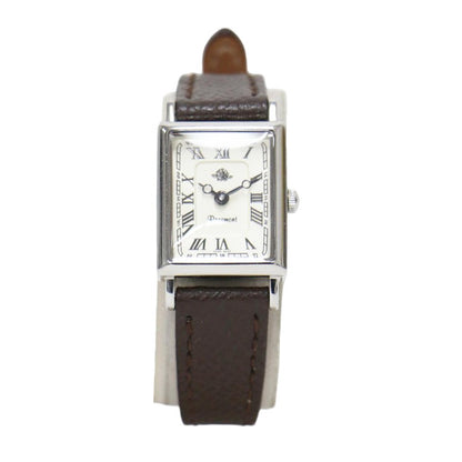 レザー ベルト 腕時計 / リストウォッチ スクエア クオーツ