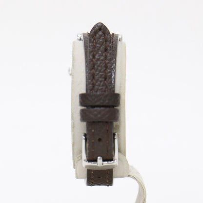 レザー ベルト 腕時計 / リストウォッチ スクエア クオーツ