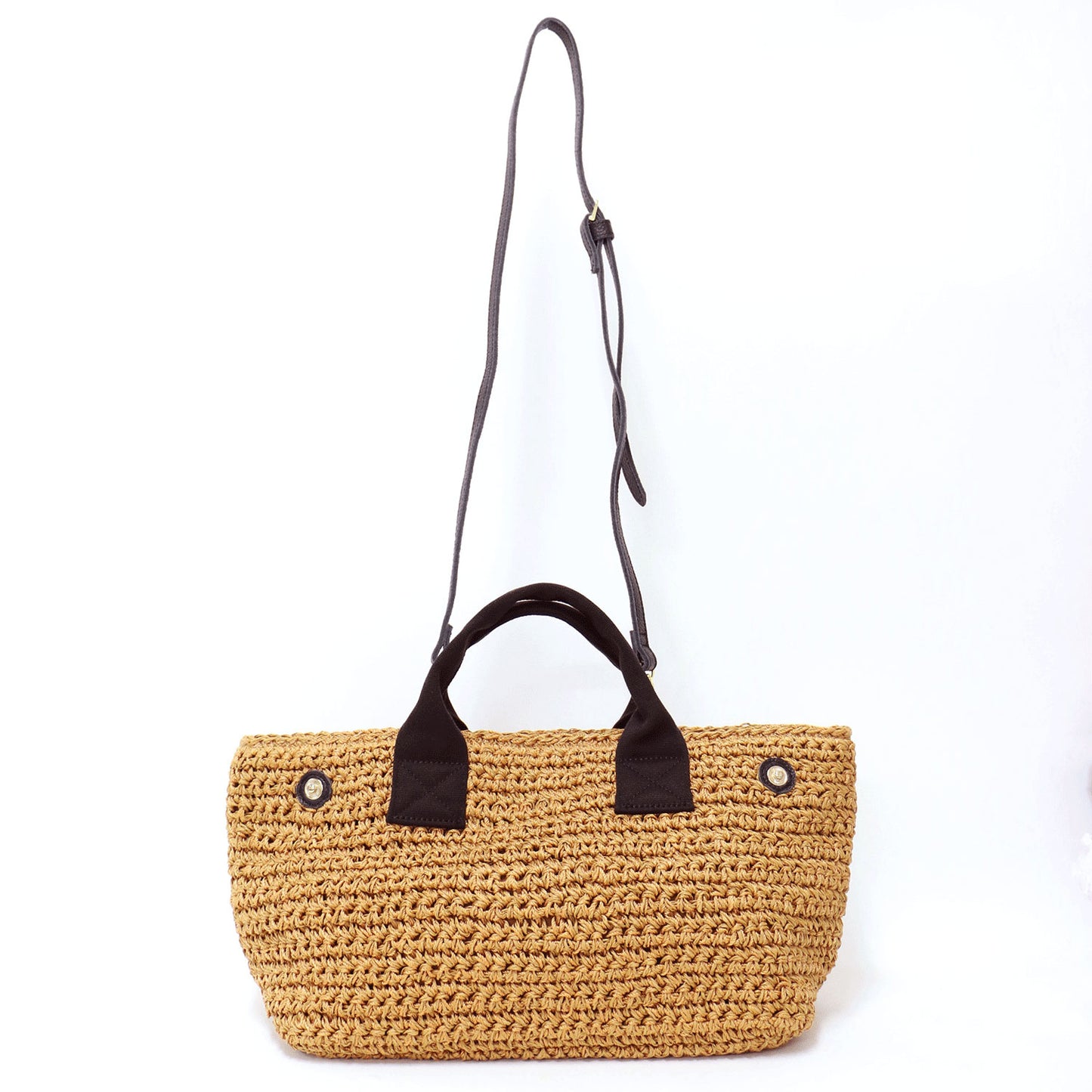 ガブカ M ショルダー付 トート バッグ / gabuca かごバッグ ショルダー 2WAY