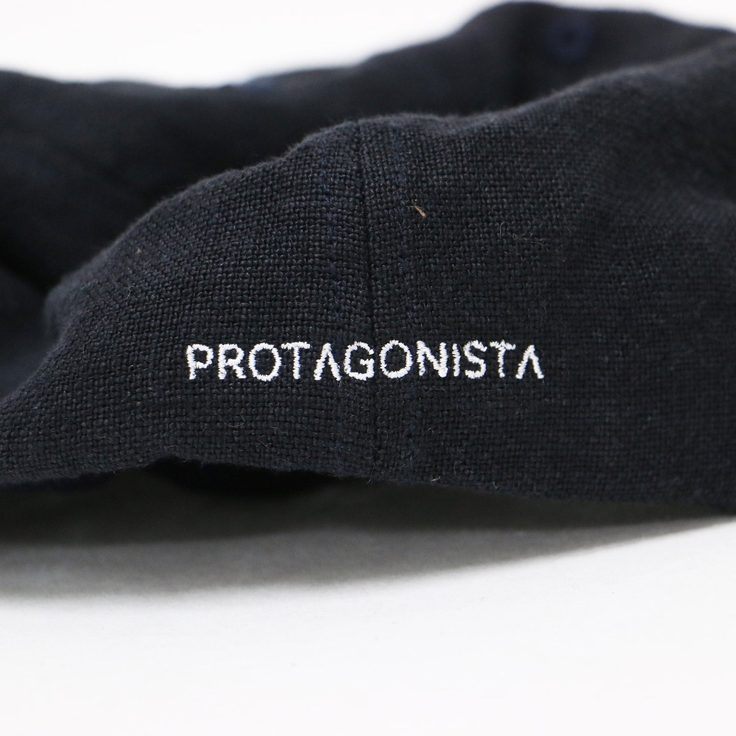 ロゴ 刺繍入り キャップ / 帽子 リネン