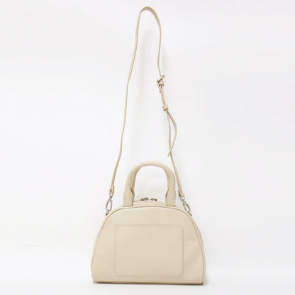 25春夏 オーバルパーツ ボストンバッグ / oval parts boston bag ショルダーバッグ 2WAY 合成皮革
