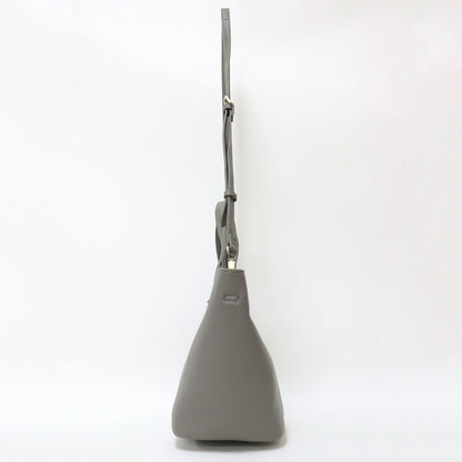 2WAY バケット トートバッグ / ショルダーバッグ フェイクレザー