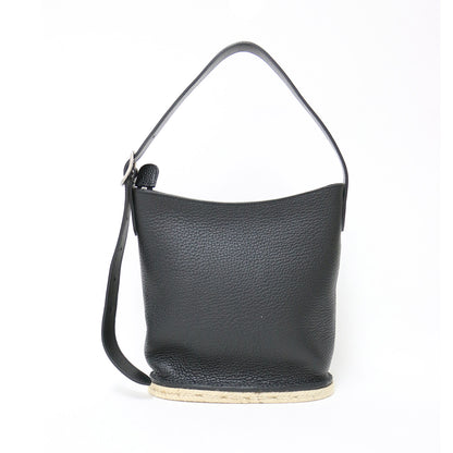 ジュート バッグ スモール / jute bag small ショルダーバッグ ワンハンドル 肩掛け カウレザー