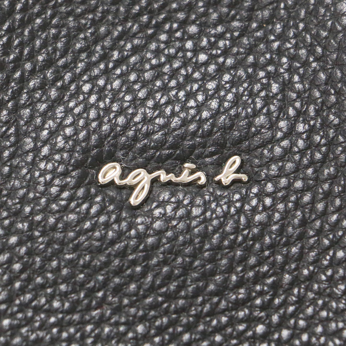 カウレザー 2WAY ボストン バッグ / ショルダーバッグ ハンドバッグ メタルロゴ 肩掛け 斜め掛け