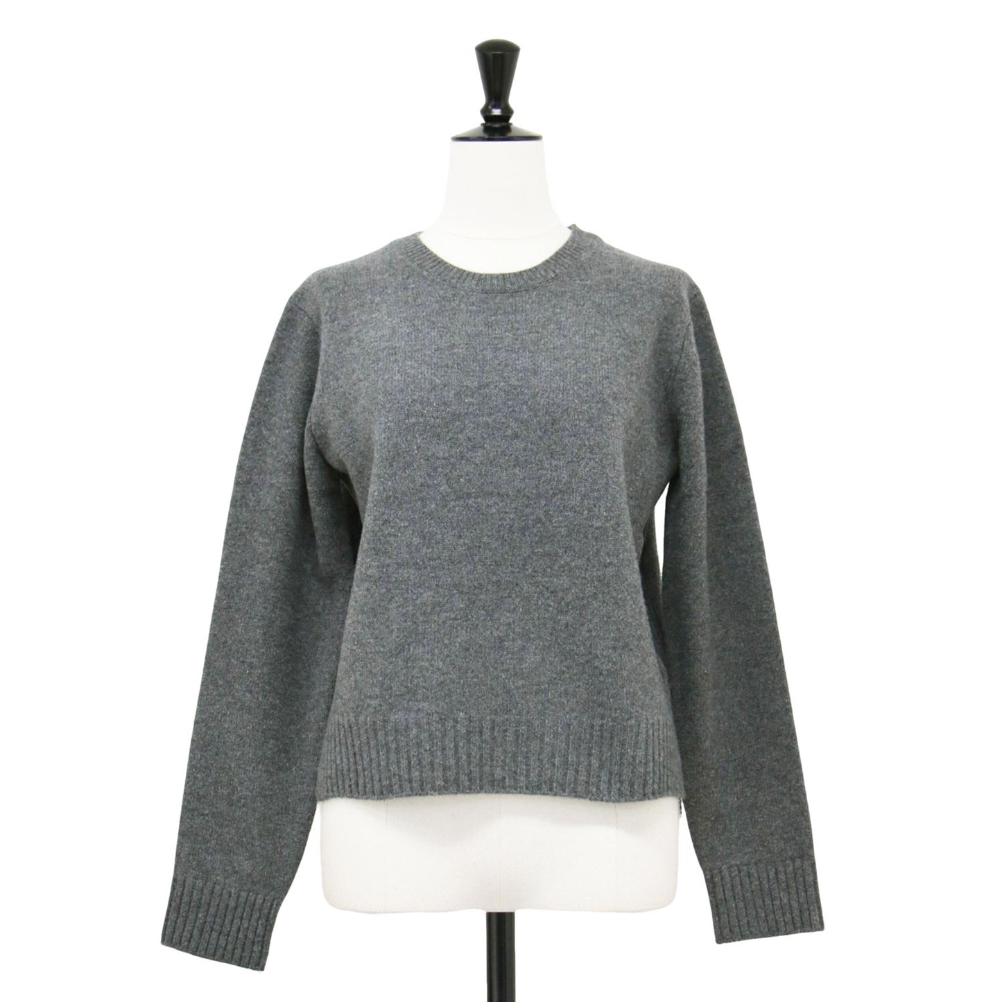 23秋冬 SUPER180 クルー プルオーバー / ニット ショー丈 クルーネック 長袖 ウール