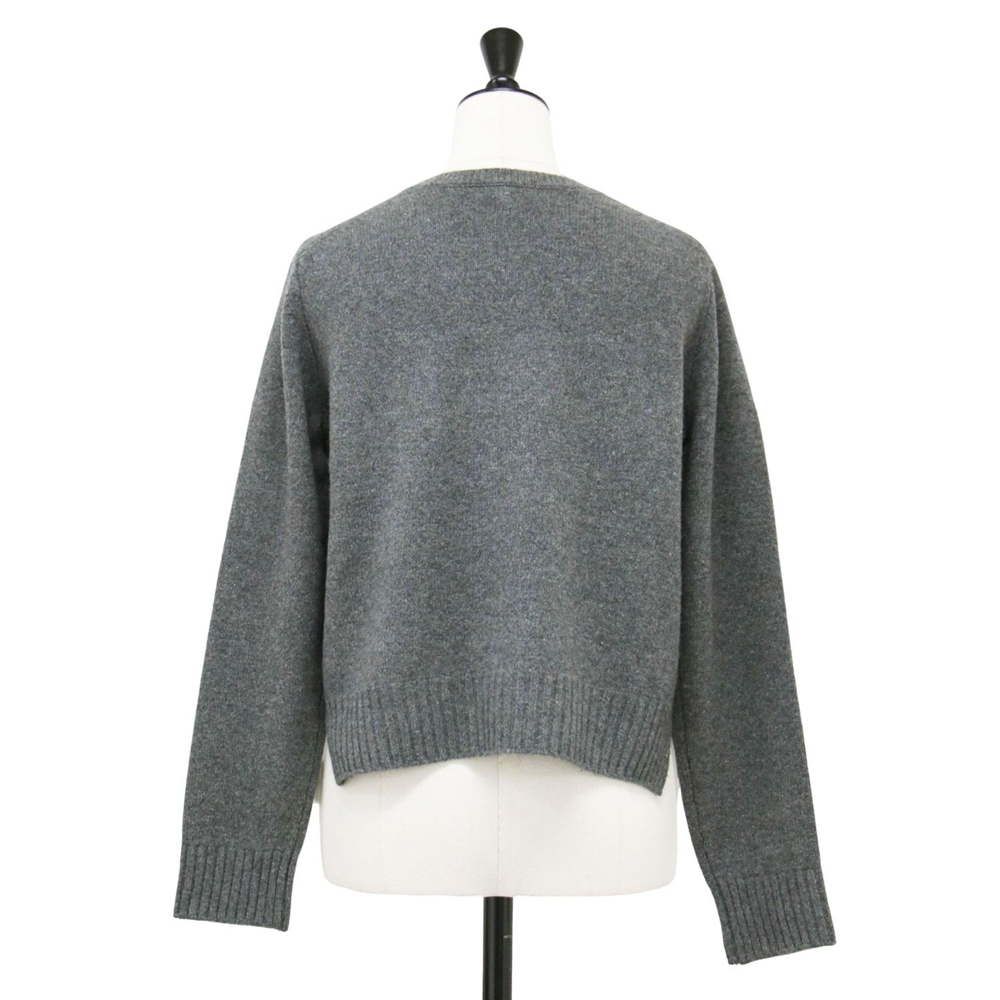 23秋冬 SUPER180 クルー プルオーバー / ニット ショー丈 クルーネック 長袖 ウール