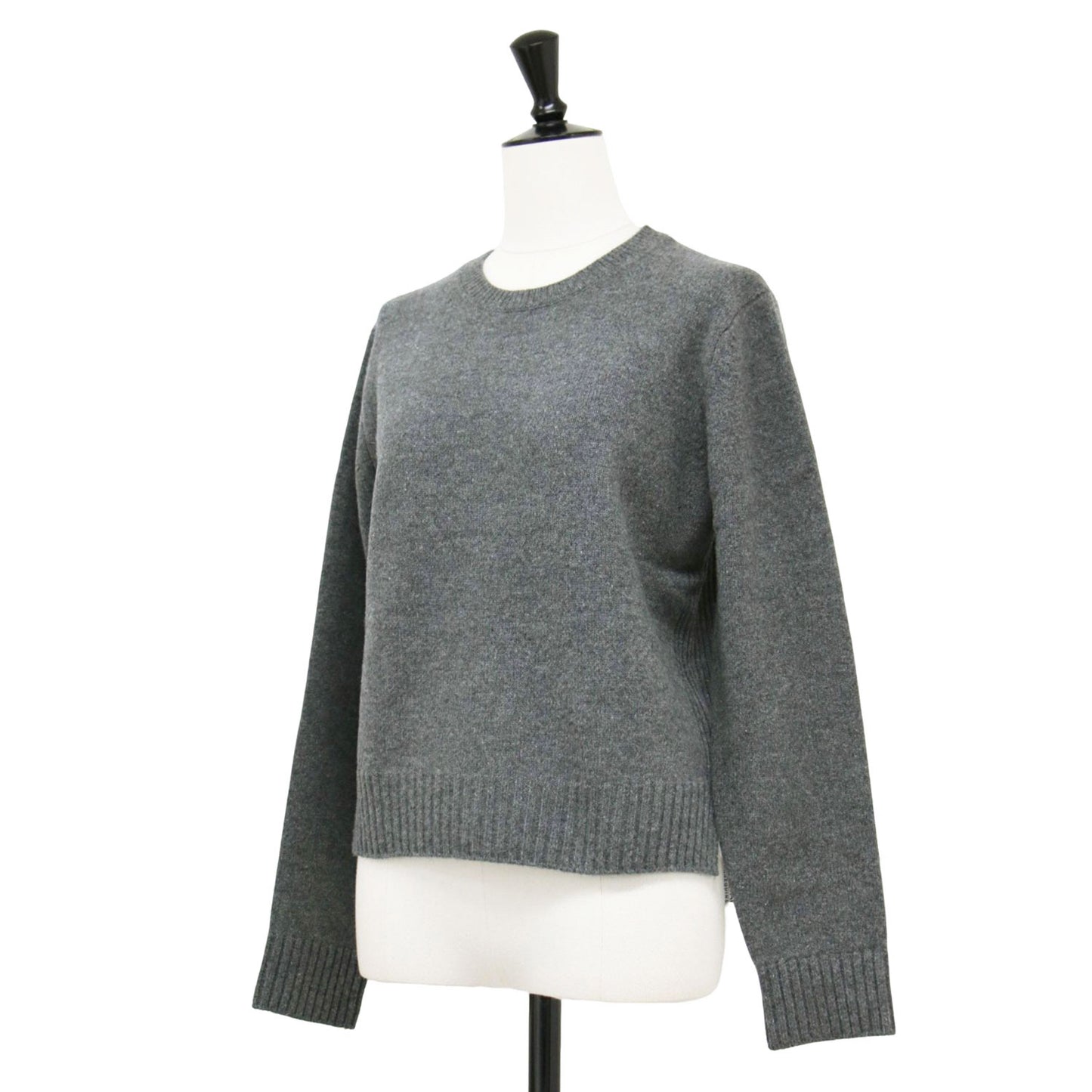23秋冬 SUPER180 クルー プルオーバー / ニット ショー丈 クルーネック 長袖 ウール