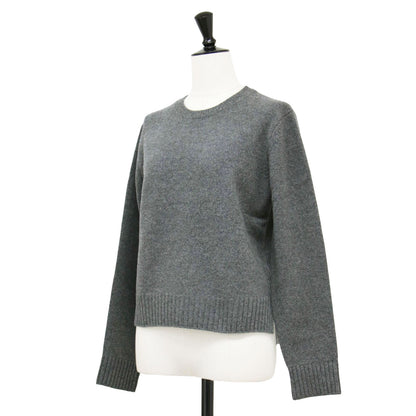 23秋冬 SUPER180 クルー プルオーバー / ニット ショー丈 クルーネック 長袖 ウール