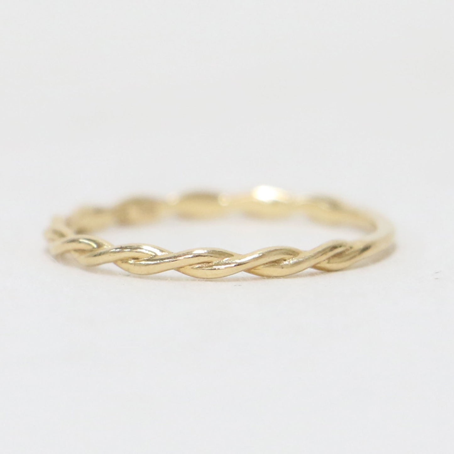 K10YG ツイスト リング / 指輪