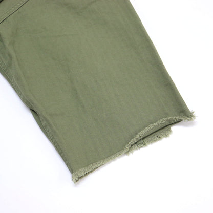 25春夏 ミリタリージャケット JBV-2501 / PARIS UTILITY JACKET 5分袖 ハーフスリーブ カットオフ コットン