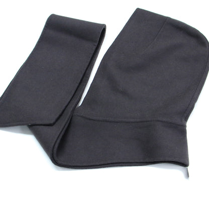 23秋冬 マンテコ フード コート / MANTECO ロング丈 ノーカラー クルーネック 2WAY リバー ウール