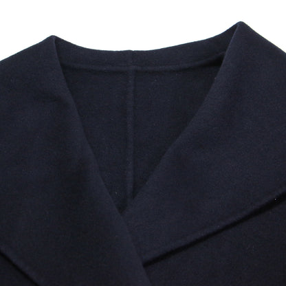 21秋冬 ハミルトン ハーフ コート / ミドル丈 ショールカラー オーバーサイズ ウール