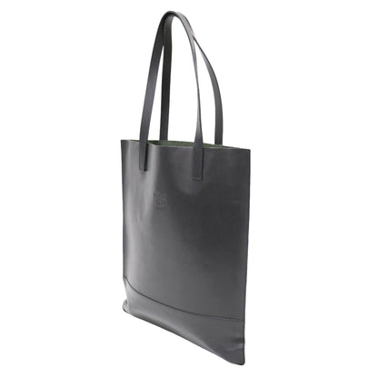 レザー トート バッグ / スクエア 縦長 ショルダー 肩掛け