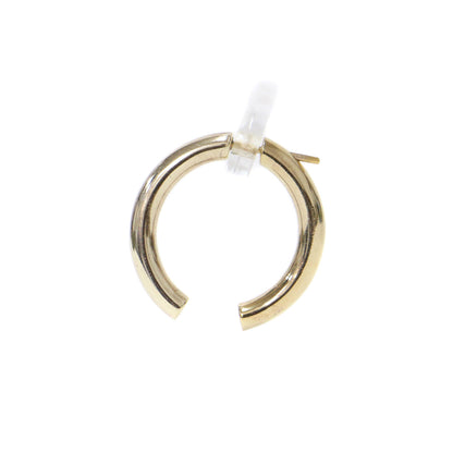 フープ ピアス / Broken 25 Earring 片耳用 SV925 K18コーティング