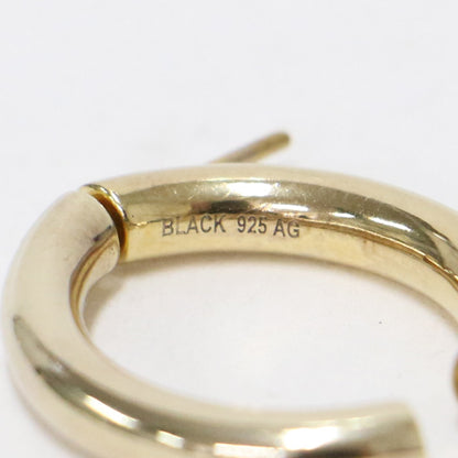 フープ ピアス / Broken 25 Earring 片耳用 SV925 K18コーティング
