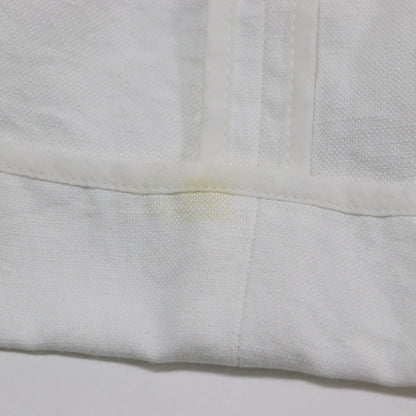 Vネック ロング ジレ / ベスト Aライン コットン リネン