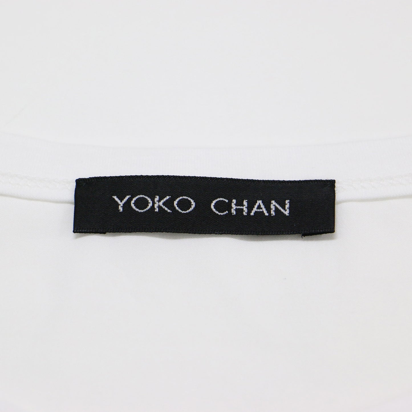 バックフレアヘム 半袖 Tシャツ / カットソー クルーネック フリル 切替 Aライン
