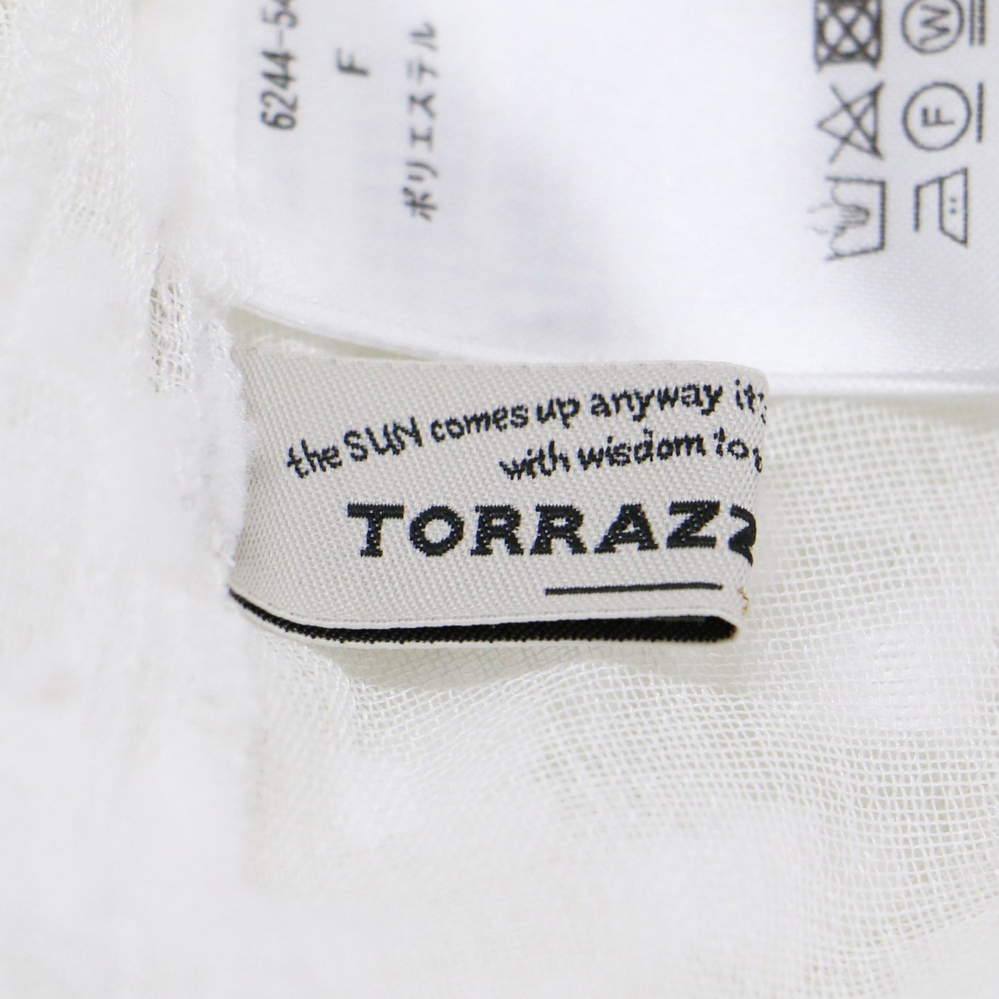 24春夏 ドット ノースリーブ ブラウス / 2WAY dot blouse フレア ティアード リボン シアー