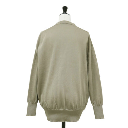 ハイツイスト ニット ブルゾン / カーディガン 長袖 スナップボタン