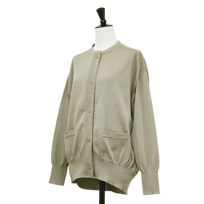 ハイツイスト ニット ブルゾン / カーディガン 長袖 スナップボタン