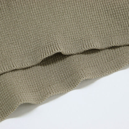 ハイツイスト ニット ブルゾン / カーディガン 長袖 スナップボタン