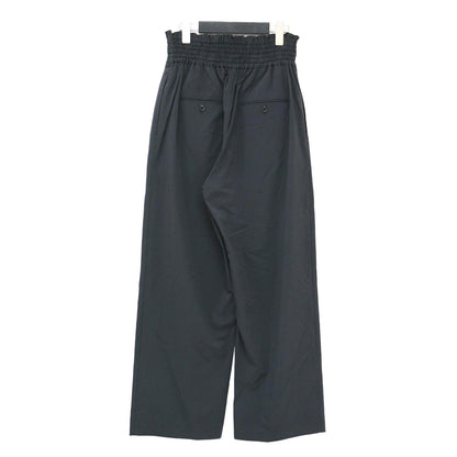 24春夏 ナイロン ストレッチ ワイド パンツ / テーパード ウエストゴム