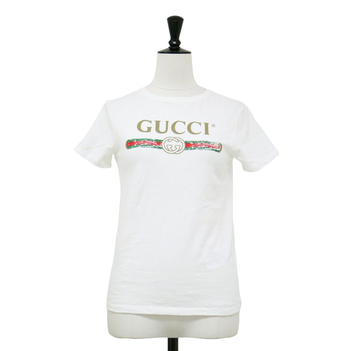 チルドレンズ グッチ ロゴ コットン Tシャツ 503628 X3L02 / カットソー ショートスリーブ 半袖 キッズ