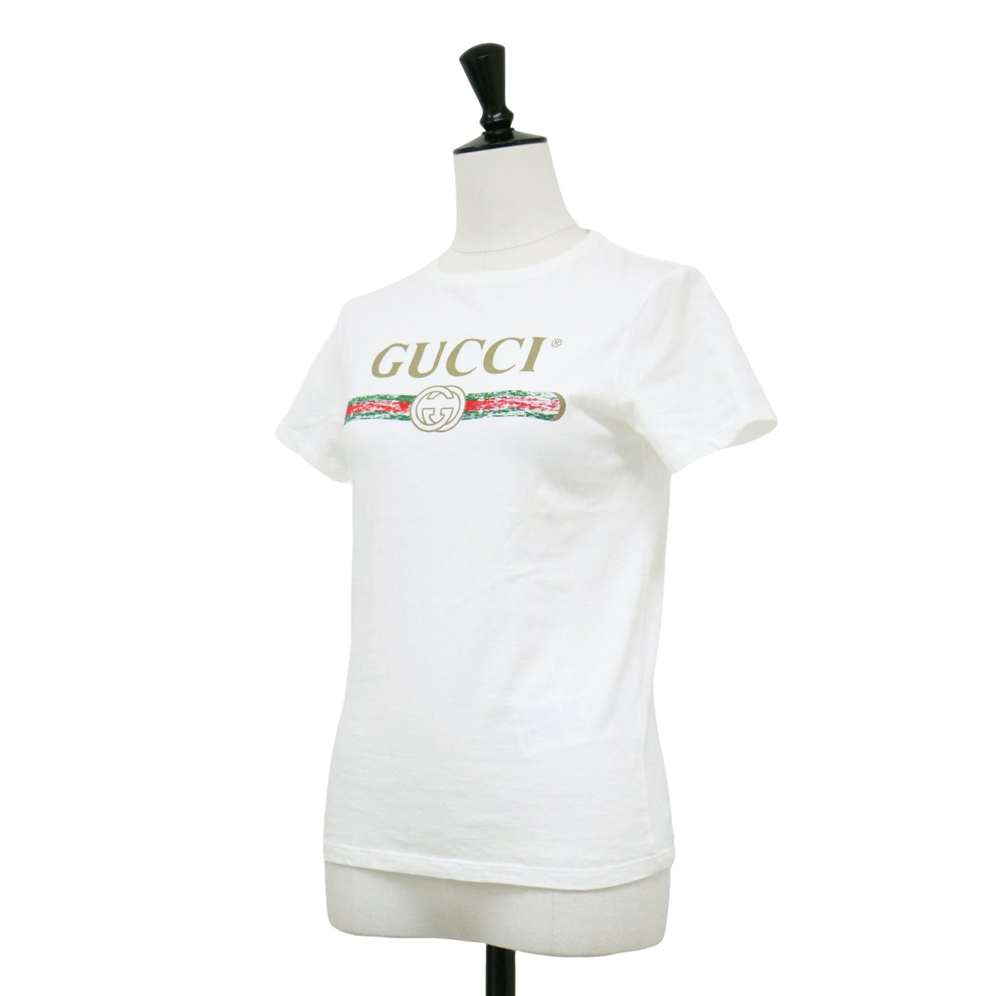 チルドレンズ グッチ ロゴ コットン Tシャツ 503628 X3L02 / カットソー ショートスリーブ 半袖 キッズ
