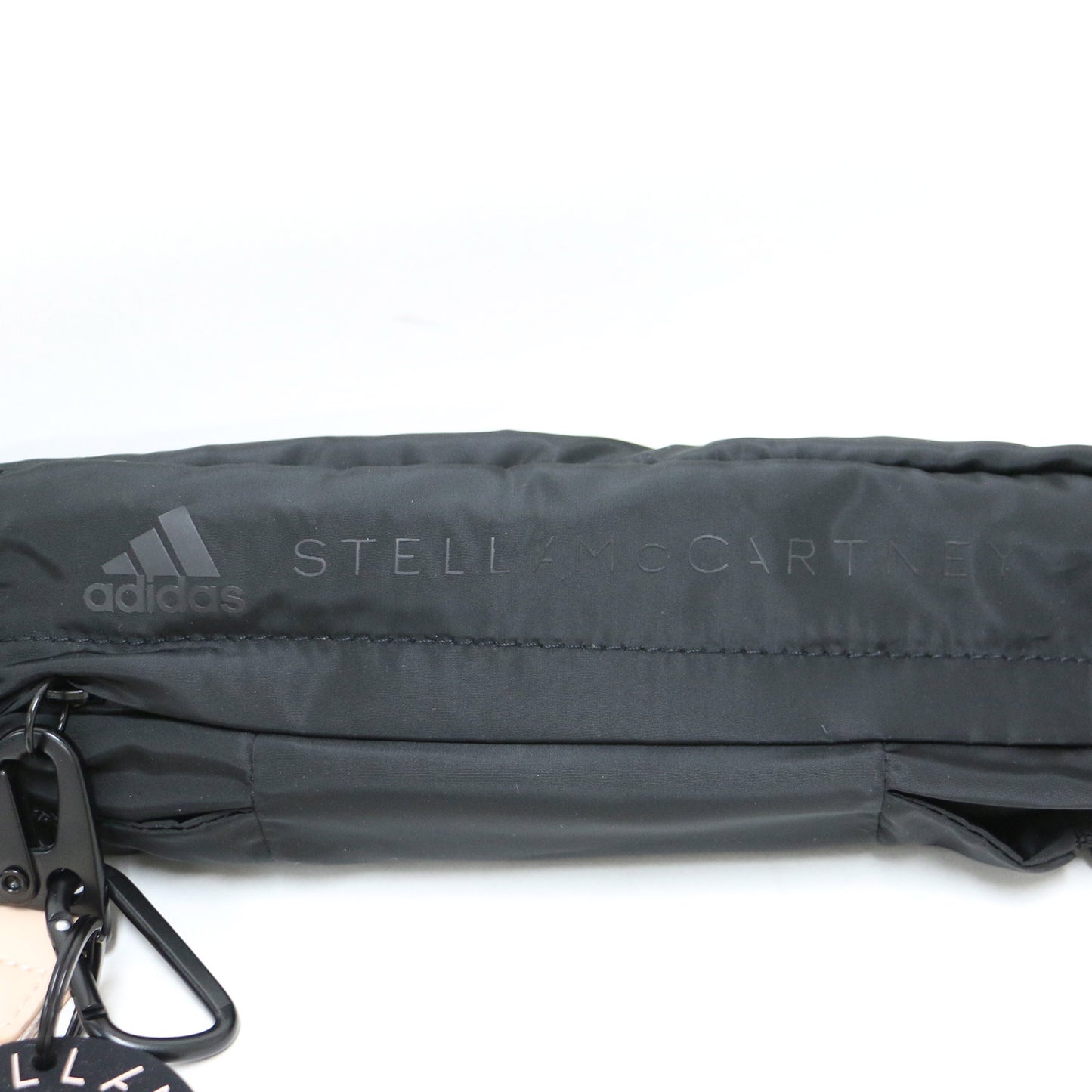 by STELLA McCARTNEY ウエストポーチ / ウエストバッグ チャーム付き ロゴテープ