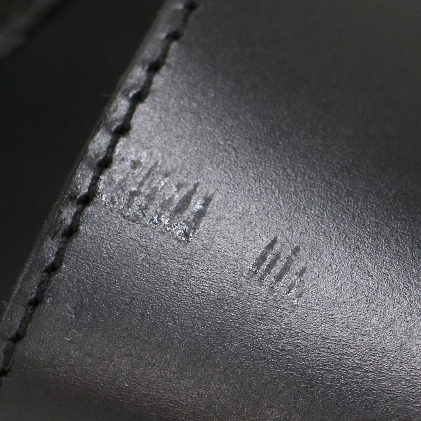 × Ray BEAMS 別注 レザー ベルト サンダル / GRYPHON フラット アンクルストラップ エナメル コンビ