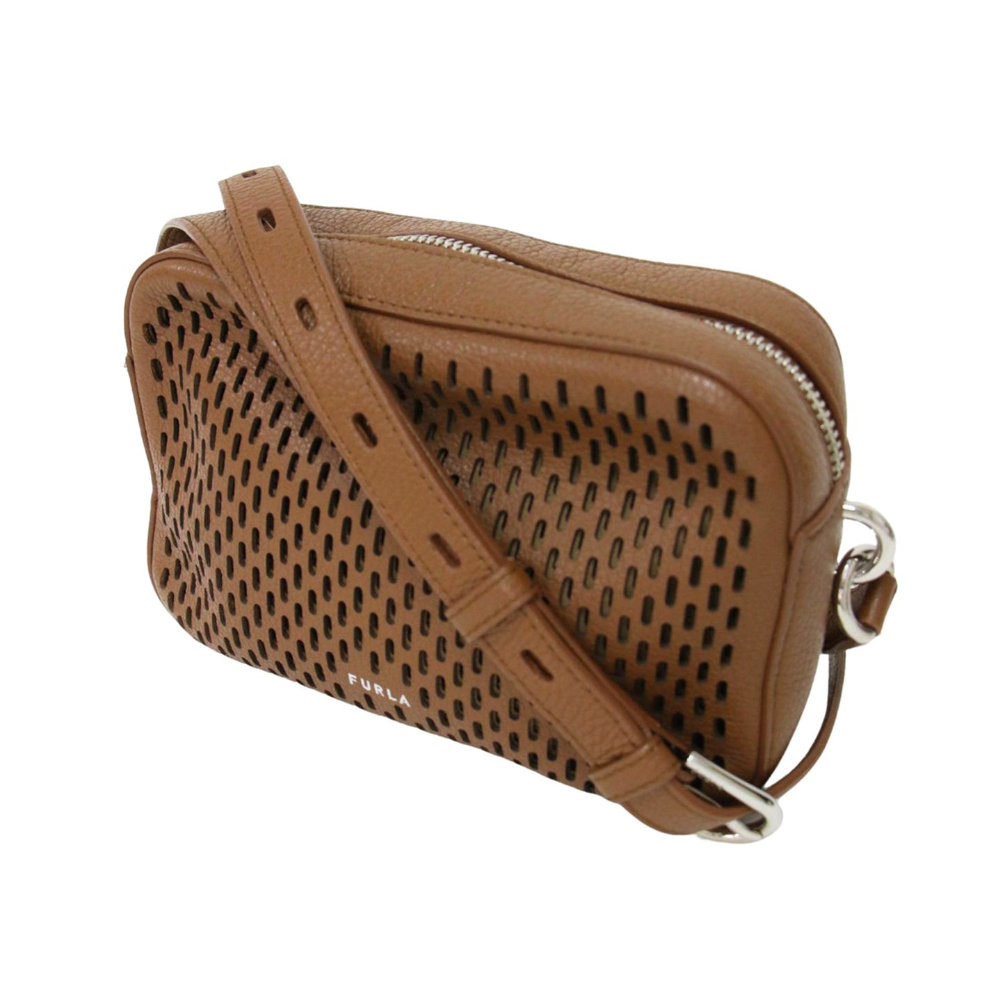 カッティング レザー ミニ ショルダーバッグ / BLOCK MINI ポシェット クロスボディ 肩掛け