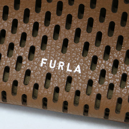 カッティング レザー ミニ ショルダーバッグ / BLOCK MINI ポシェット クロスボディ 肩掛け