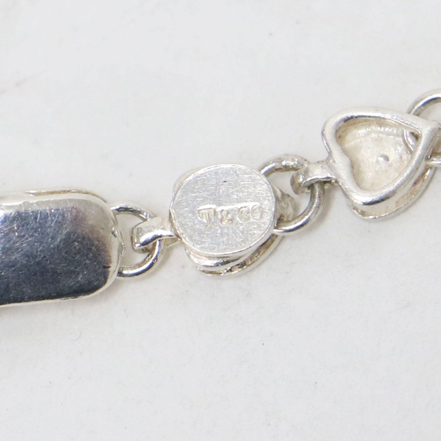 Tiffany / パフハート ブレスレット スターリングシルバー