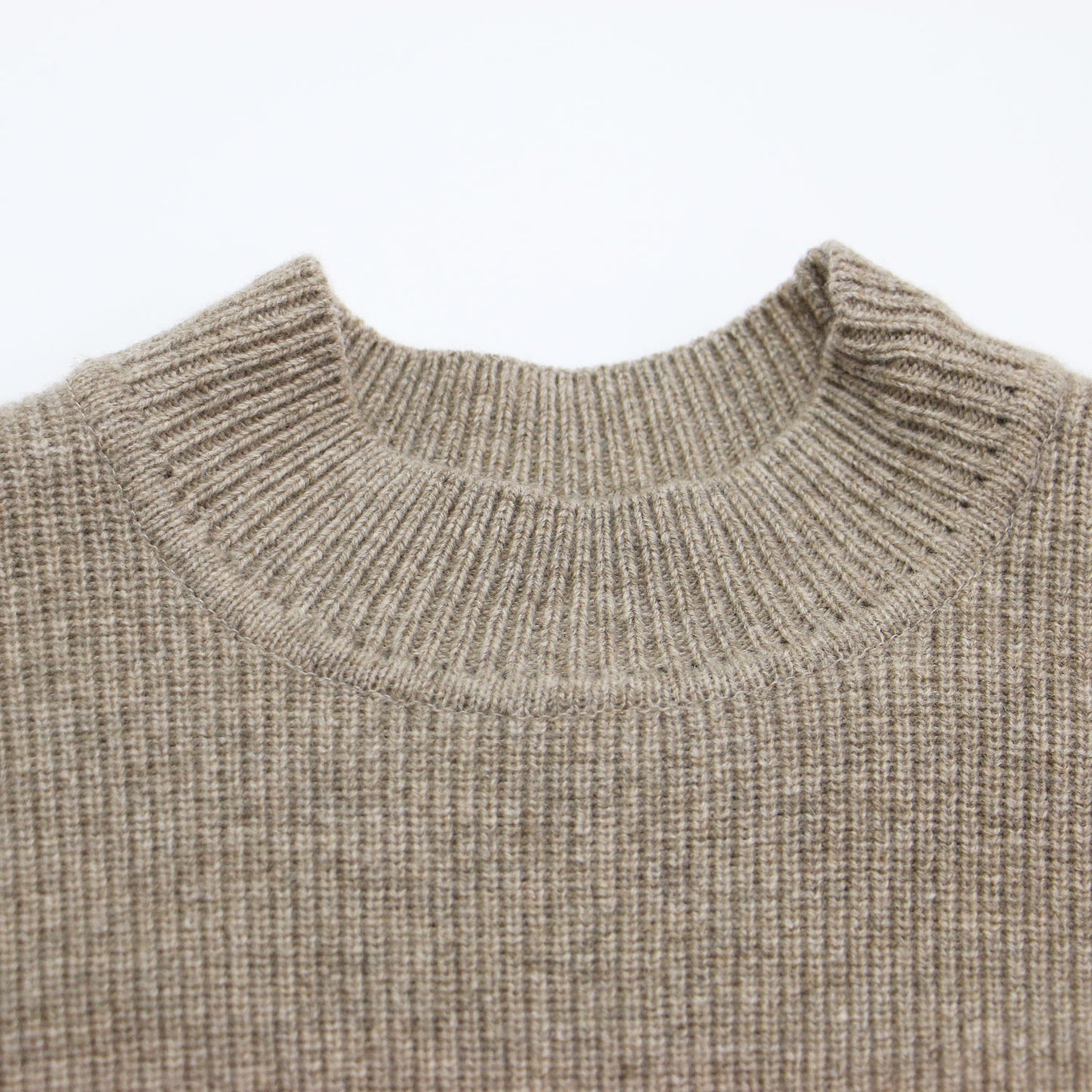 ベスト ドッキング フレア ブラウス / vest docking flare blouse プルオーバー ハイネック ギャザー ウール コットン