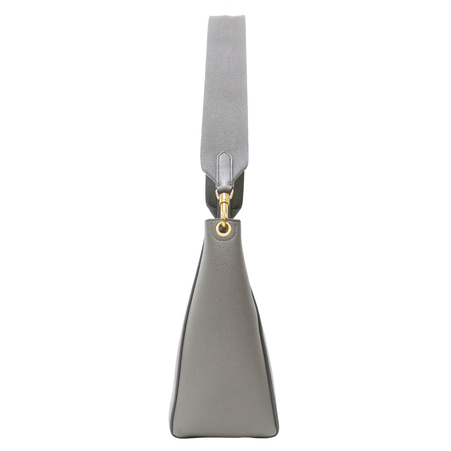 サングルバケット スモール / ショルダーバッグ ロゴ ゴールド金具 グレインカーフレザー 牛革