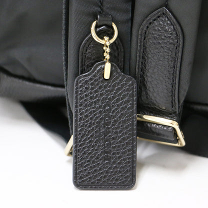 レザー リュック / バックパック ロゴ シボレザー 本革