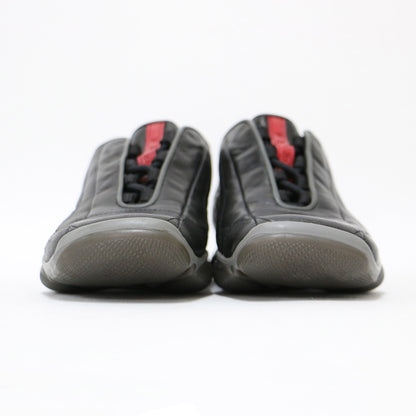 レザー スニーカー 4489 / ローカット ロゴ ヴィンテージ