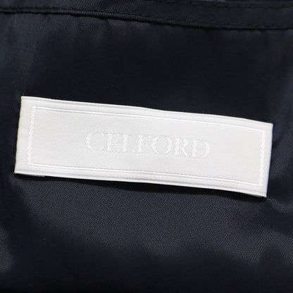 ブラウス ドッキング ワンピース / ロング丈 長袖 シアー チェック マーメイド