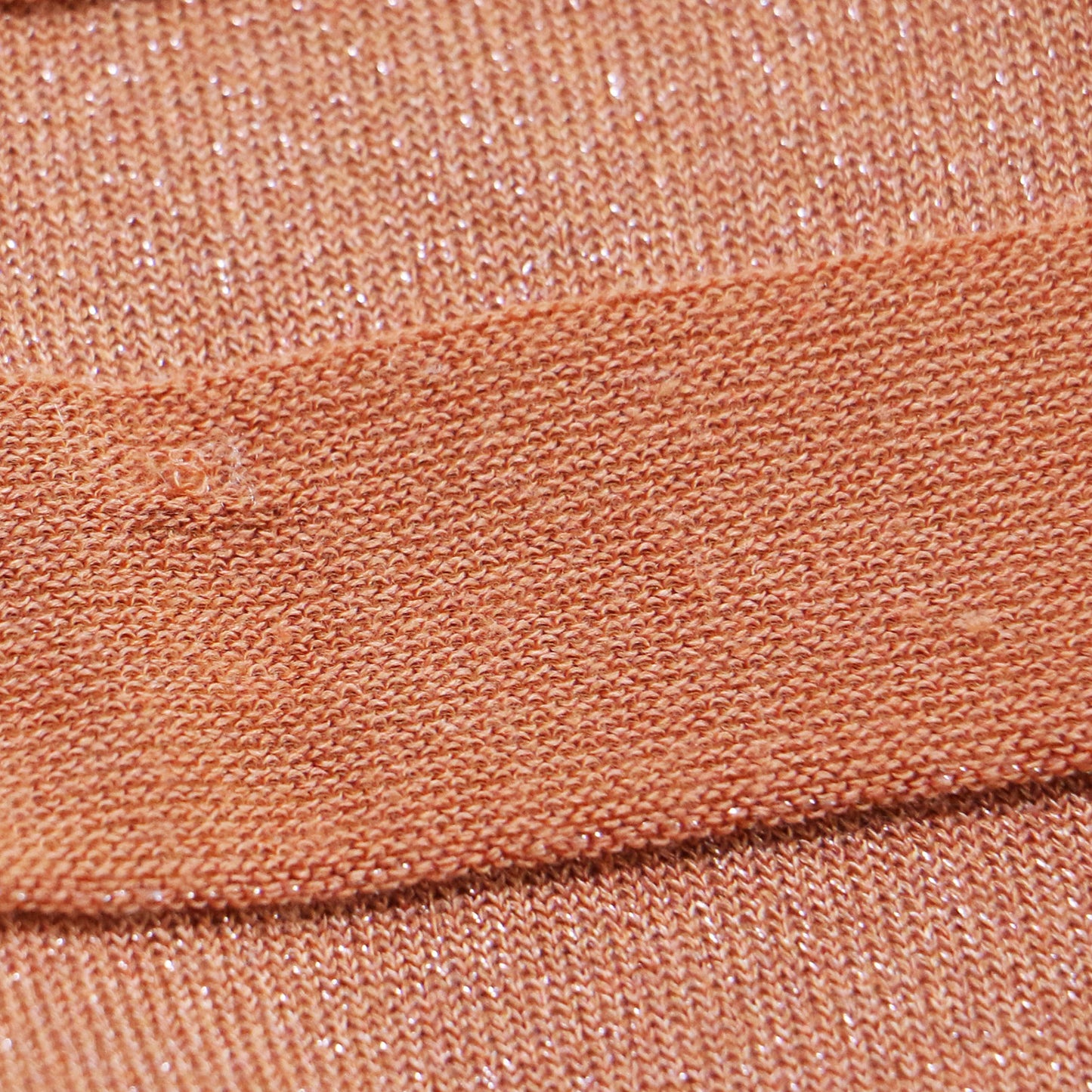 Vネック 半袖 カーディガン / サマーニット ニット ボーダー ハイゲージ レーヨン シルク