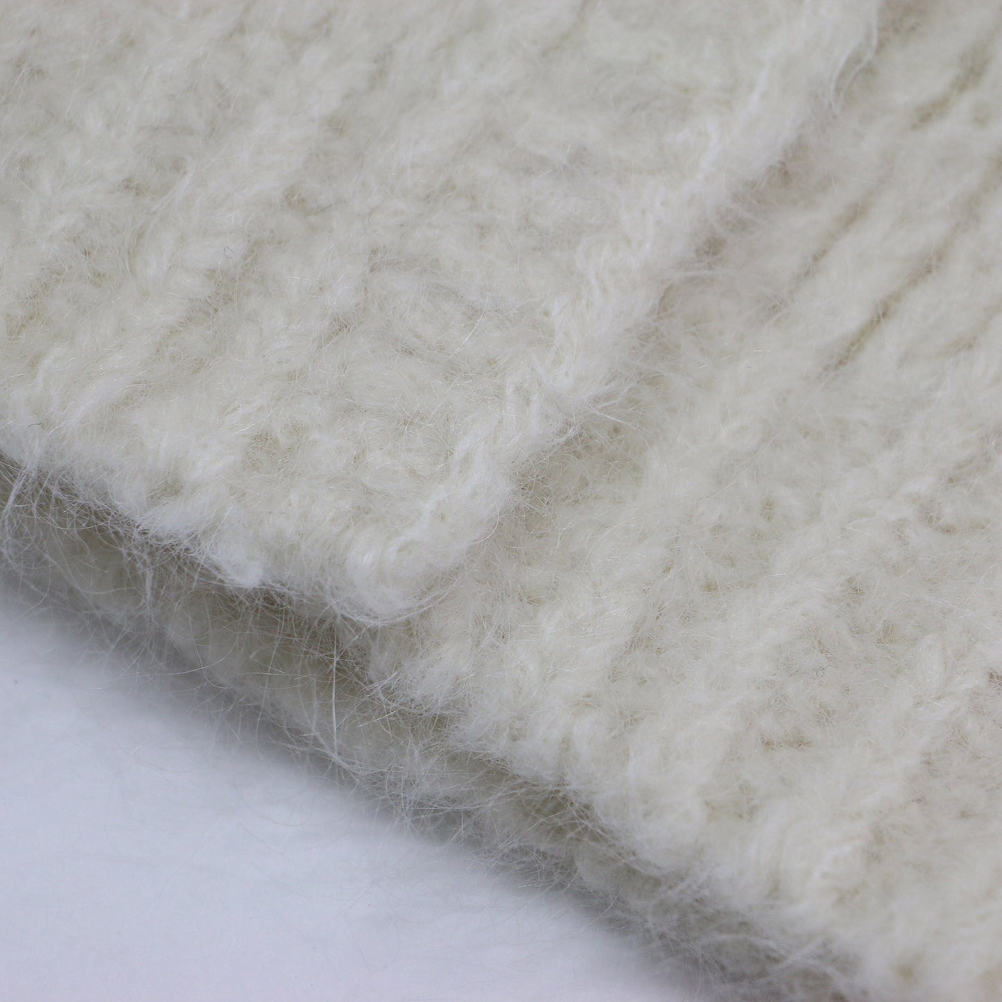 23秋冬 アルパカ モヘヤ ルーズカーディガン / ALPACA MOHAIR LOOSE ニット 長袖 ラグラン ワイド チュニック丈 ウール