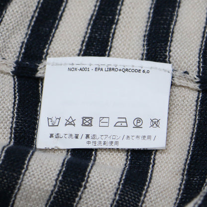 ニット パーカー / プルオーバー フード ボーダー ワイド