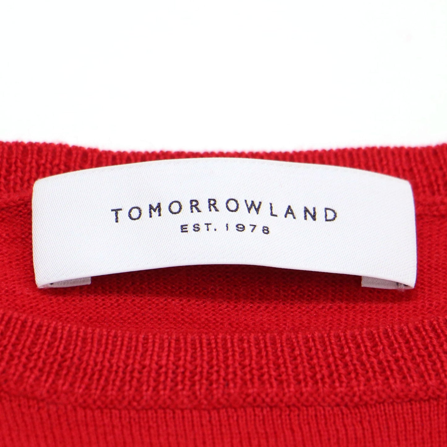 スーパーファインウール クルーネック プルオーバー / ニット 半袖 ハイゲージ