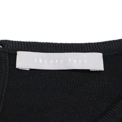 24春夏 クロシェ編み ノースリーブ ニット / Ice Cotton Lita プルオーバー クルーネック スリーブレス パッチワーク風 ドライタッチ ウォッシャブル