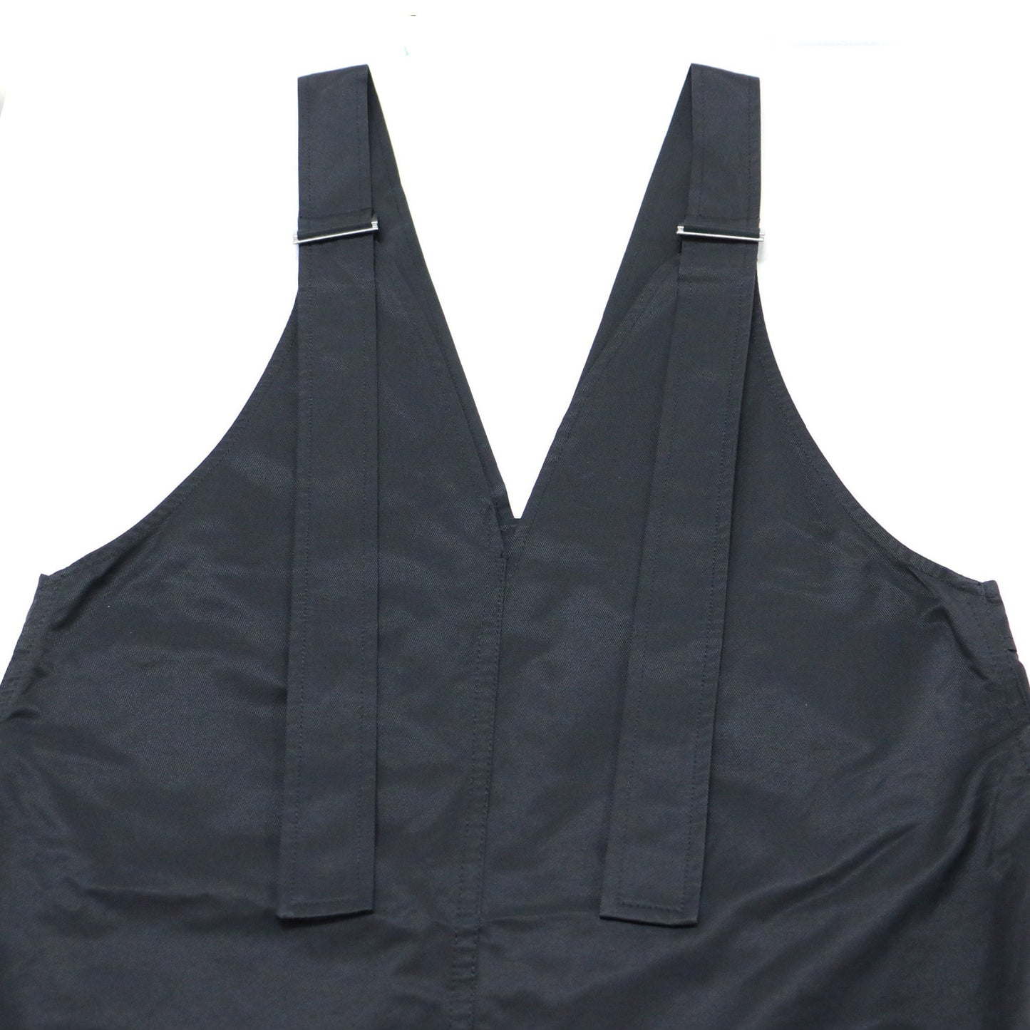 AER オーバーオール ジャンパースカート / ロング丈 フレア ギャザー ティアード コットン ナイロン