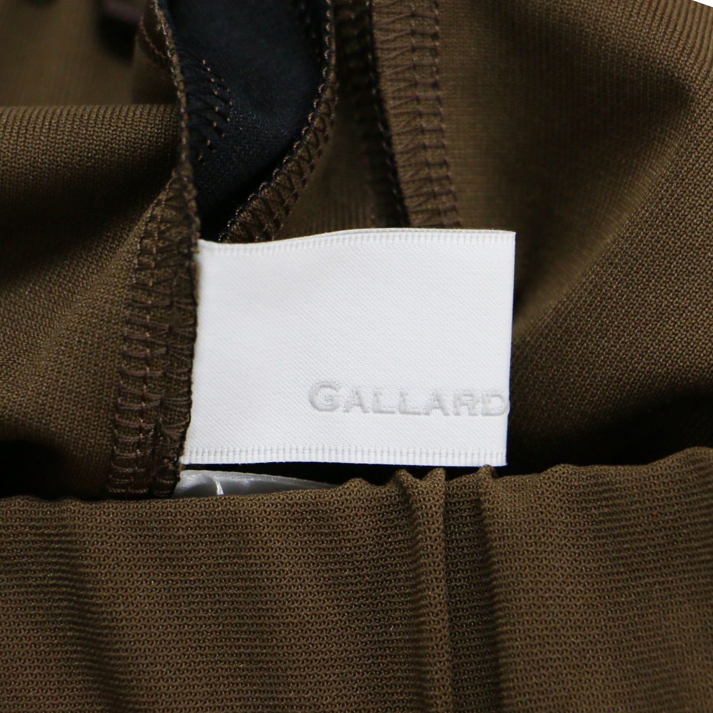 24秋冬 ライン イージー スカート / マキシ丈 ロング丈 ウエストゴム ジャージ スリット