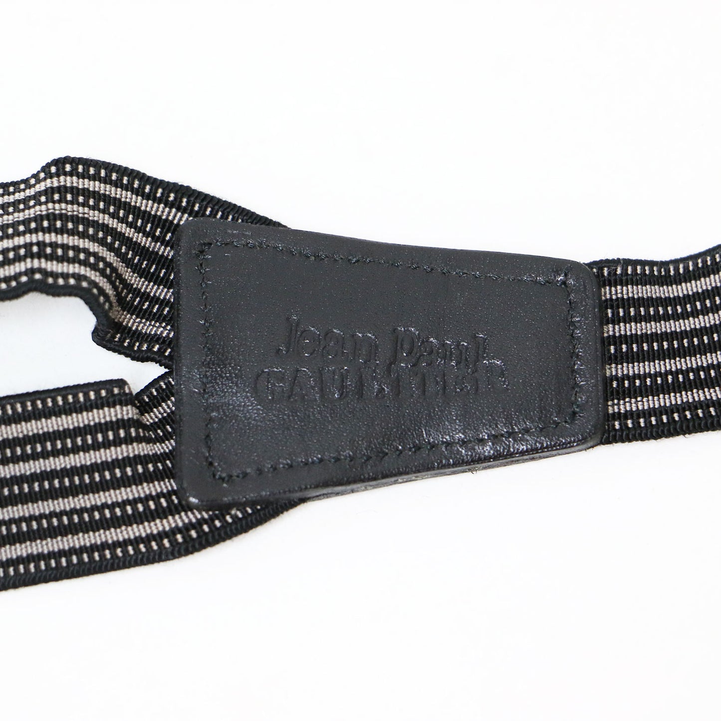 ストライプ サスペンダー / ゴム クリップ ヴィンテージ