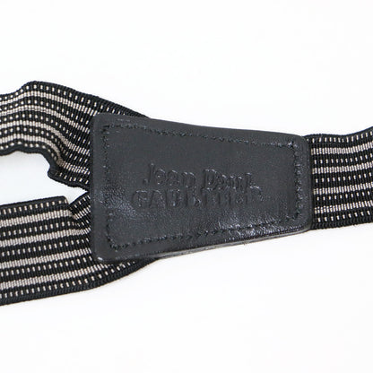 ストライプ サスペンダー / ゴム クリップ ヴィンテージ