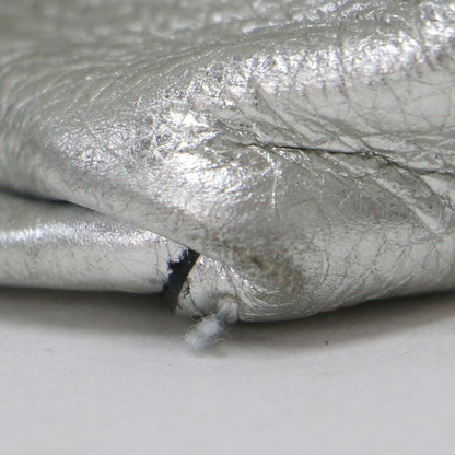 オリガミ ハンドバッグ / 2WAY ショルダーバッグ メタリック レザー 牛革