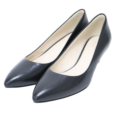 クインシー 45mm パンプス / ポインテッドトゥ ヒール カウレザー